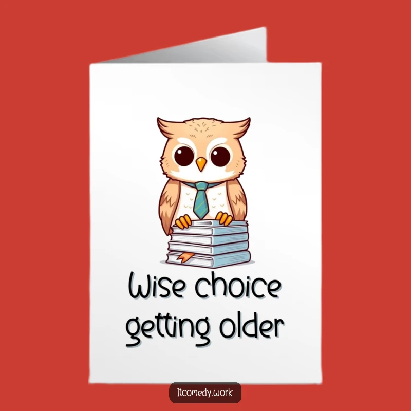 Free Printable Owl Birthday Card: Organized Fun Downloadable Gift for the Detail-Oriented
