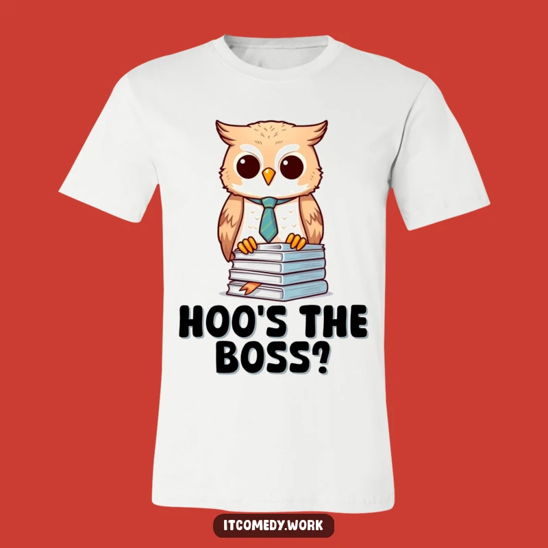 Funny Owl Organizer T-Shirt: Diligent Owl, a perfect funny gift for meticulous minds.